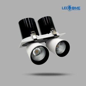 Đèn Led Âm Trần Đôi Spotlight Chỉnh Hướng GSATDR