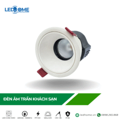 Đèn Led Âm Trần Khách Sạn GSATKS