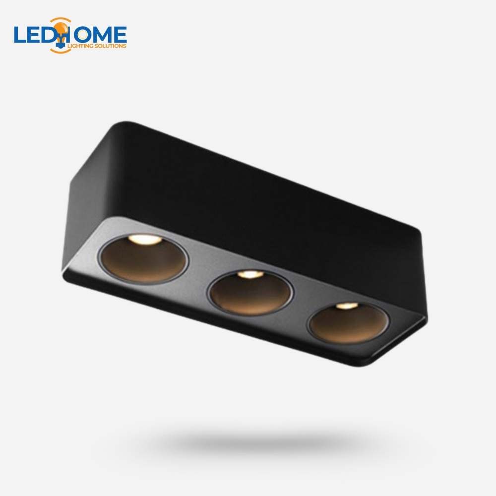 Đèn Lon Ốp Nổi Ba Module GSOBM3X 10W 15W