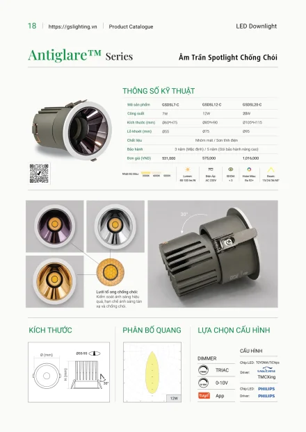Catalogue GS Lighting 2027 – trang 18