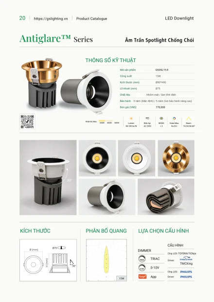 Catalogue GS Lighting 2027 – trang 20