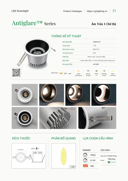 Catalogue GS Lighting 2027 – trang 21