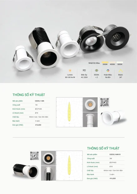Catalogue GS Lighting 2027 – trang 22