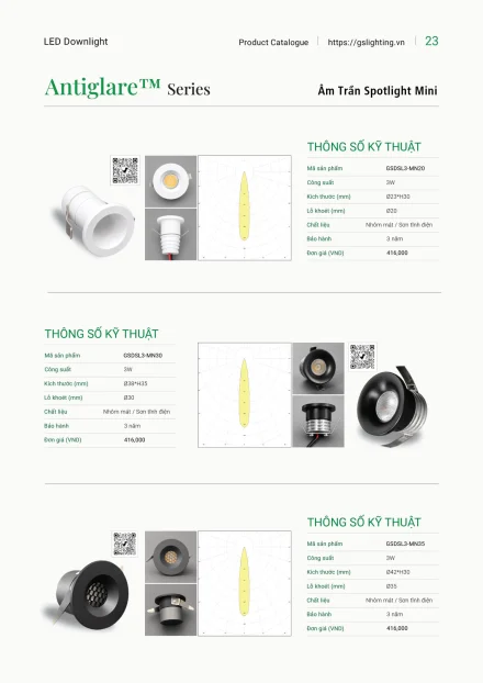 Catalogue GS Lighting 2027 – trang 23