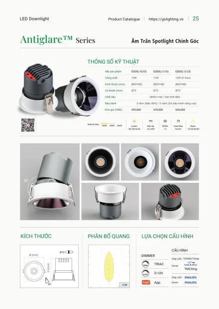 Catalogue GS Lighting 2027 – trang 25