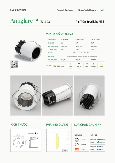 Catalogue GS Lighting 2027 – trang 27