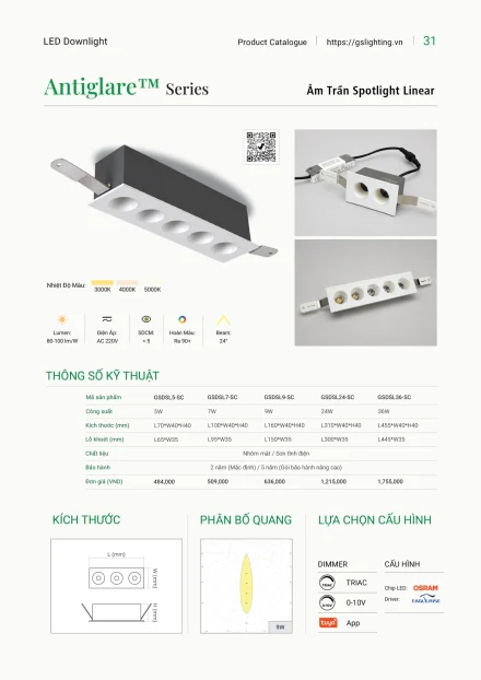 Catalogue GS Lighting 2027 – trang 31