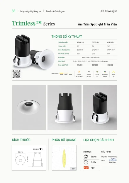 Catalogue GS Lighting 2027 – trang 38