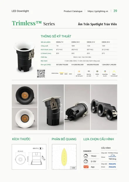 Catalogue GS Lighting 2027 – trang 39
