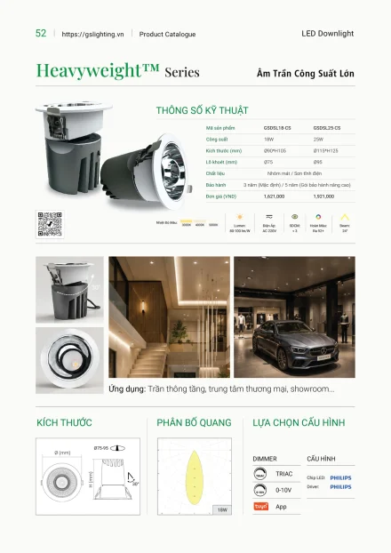 Catalogue GS Lighting 2027 – trang 52