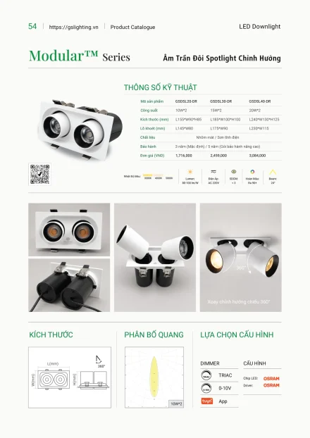 Catalogue GS Lighting 2027 – trang 54