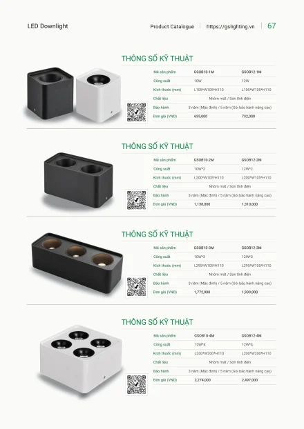 Catalogue GS Lighting 2027 – trang 67