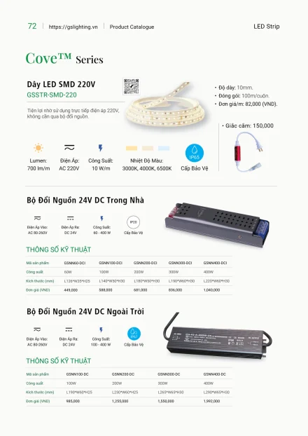 Catalogue GS Lighting 2027 – trang 72
