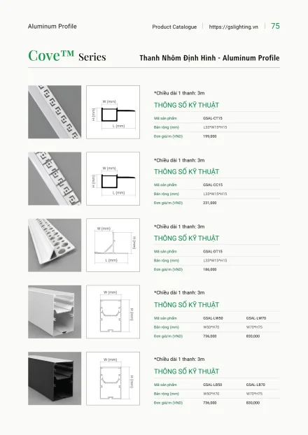 Catalogue GS Lighting 2027 – trang 75
