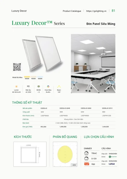 Catalogue GS Lighting 2027 – trang 81