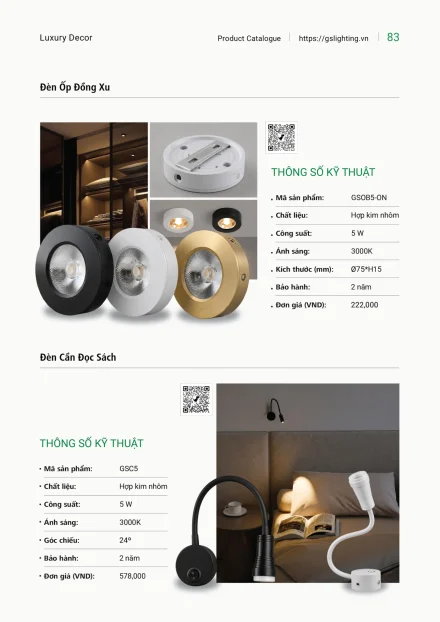 Catalogue GS Lighting 2027 – trang 83