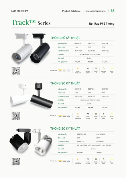 Catalogue GS Lighting 2027 – trang 85