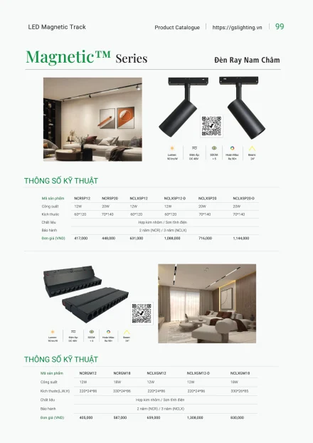Catalogue GS Lighting 2027 – trang 99