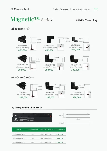 Catalogue GS Lighting 2027 – trang 101