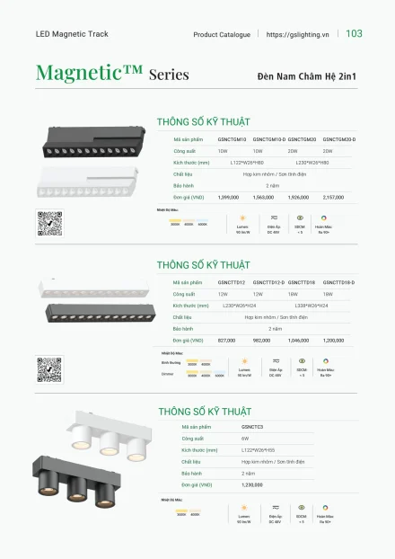 Catalogue GS Lighting 2027 – trang 103