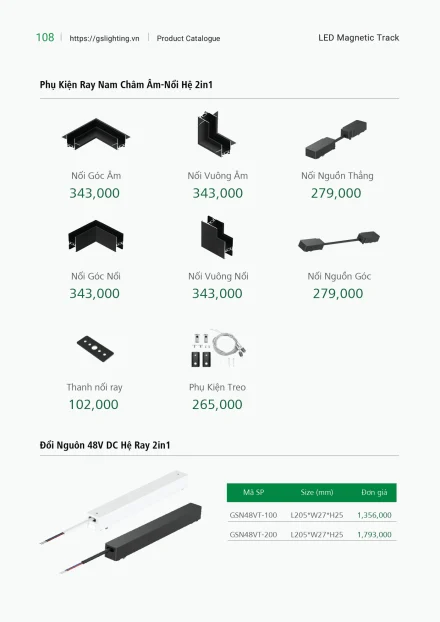 Catalogue GS Lighting 2027 – trang 108