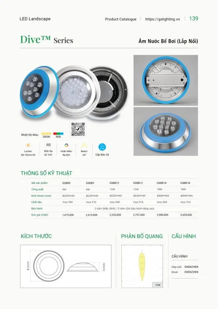 Catalogue GS Lighting 2027 – trang 139